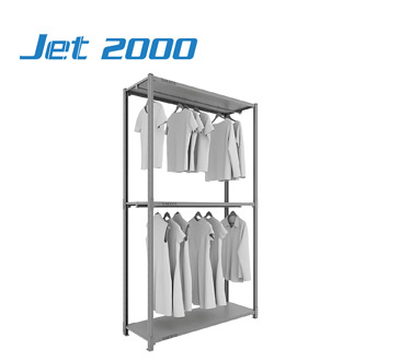 Scaffali capi appesi Jet 2000