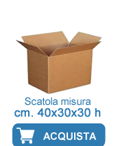 scatole cartone 40x30x30