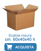 scatole cartone 60x40x40